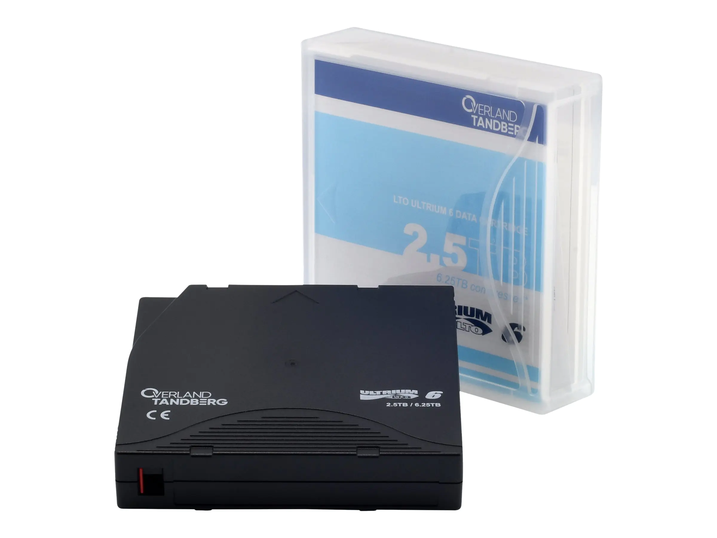 Overland Tandberg - 5 x LTO Ultrium 6 - 2.5 TB / 6.25 TB - etikettiert