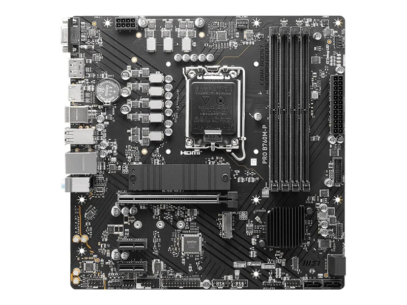 MSI PRO B760M-P - Mainboard - mATX