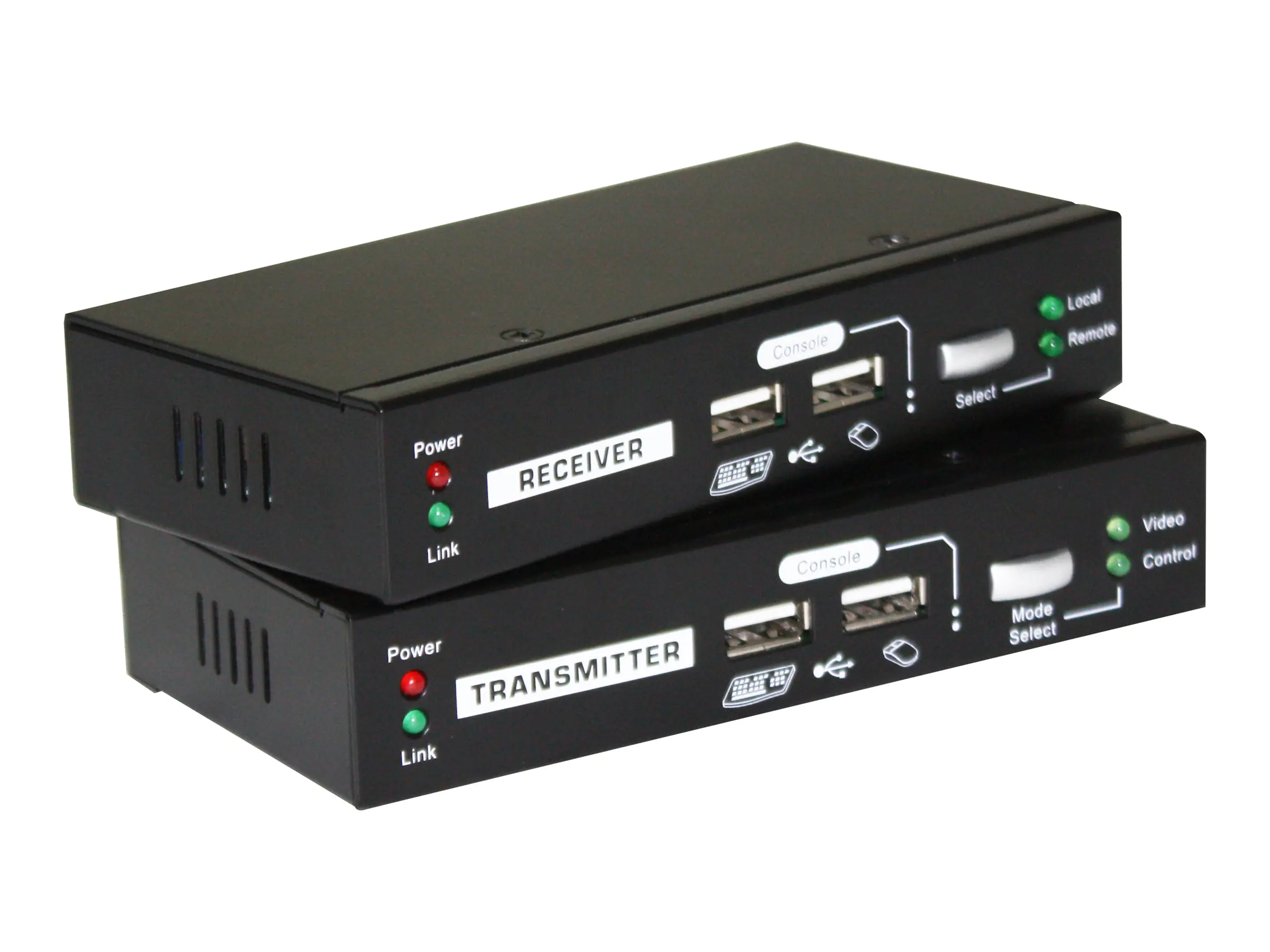 LevelOne KVM-9036 - KVM-Extender - USB 2.0, RS-232