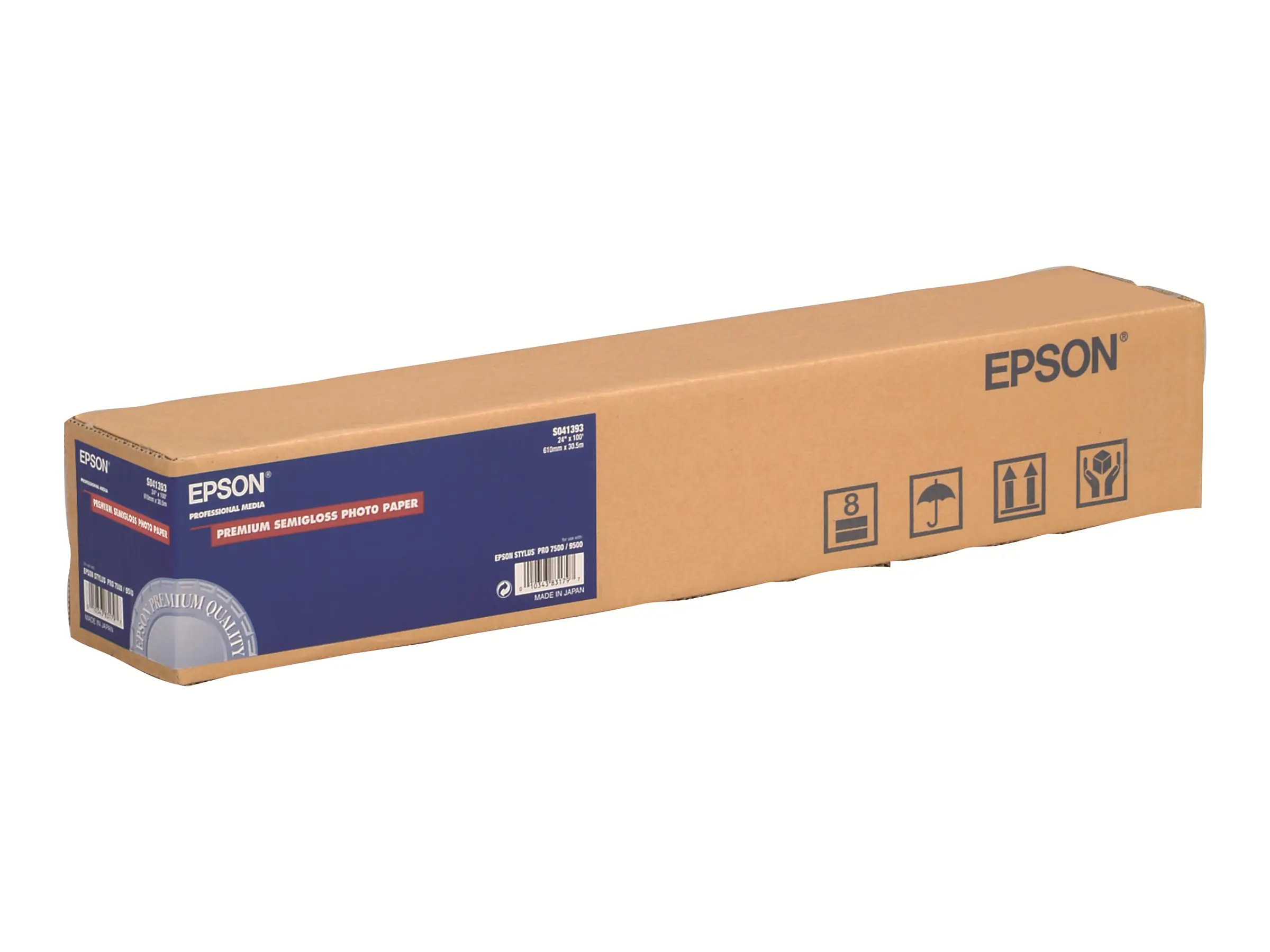 Epson LFP-Papier C13S041393 24" (610 mm) 30,5 m 170 g/m² für Tintenstrahldrucker seidenmatt