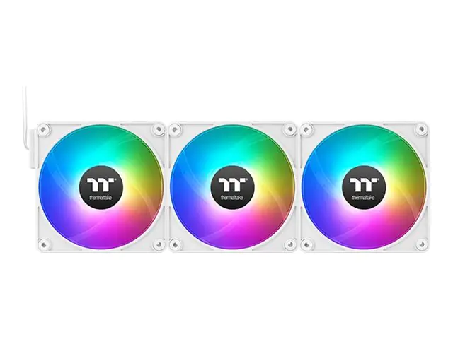 Thermaltake CT120 EX ARGB Sync White 3 Pack| Gehäuseluefter - Gehäuse-Lüfter