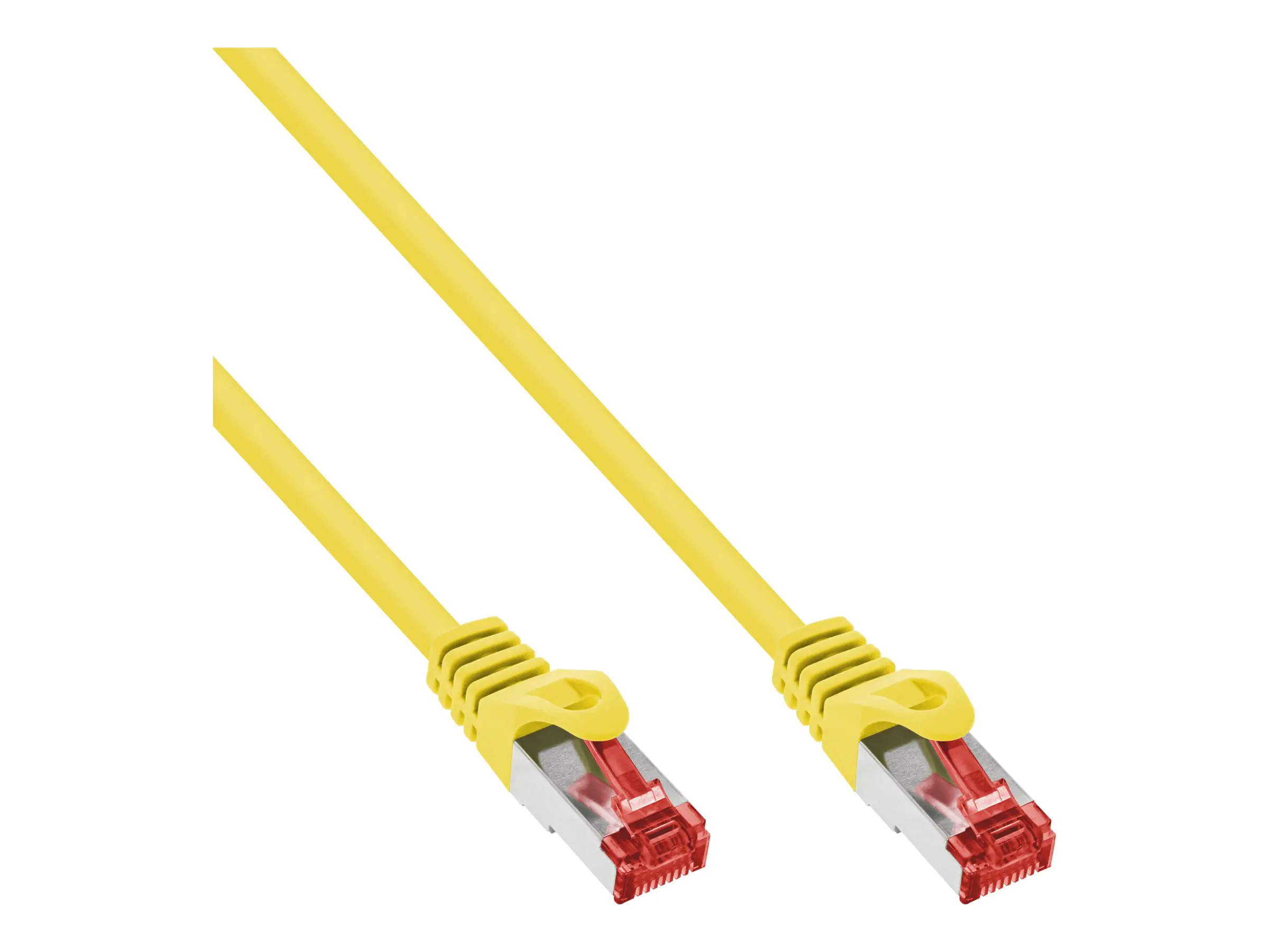 InLine 40er Bulk-Pack Patchkabel - S/FTP (PiMf) - Cat.6 - PVC - CU - gelb - 2m B-76402Y