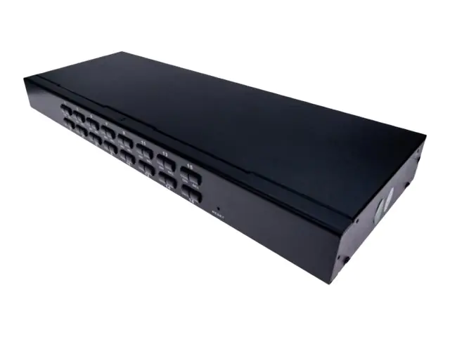 deXlan - KVM-Switch - 8 x KVM port(s) - 1 lokaler Benutzer - an Rack montierbar deXlan - KVM-Switch - 8 x KVM port(s) - 1 lokaler Benutzer - an Rack montierbar