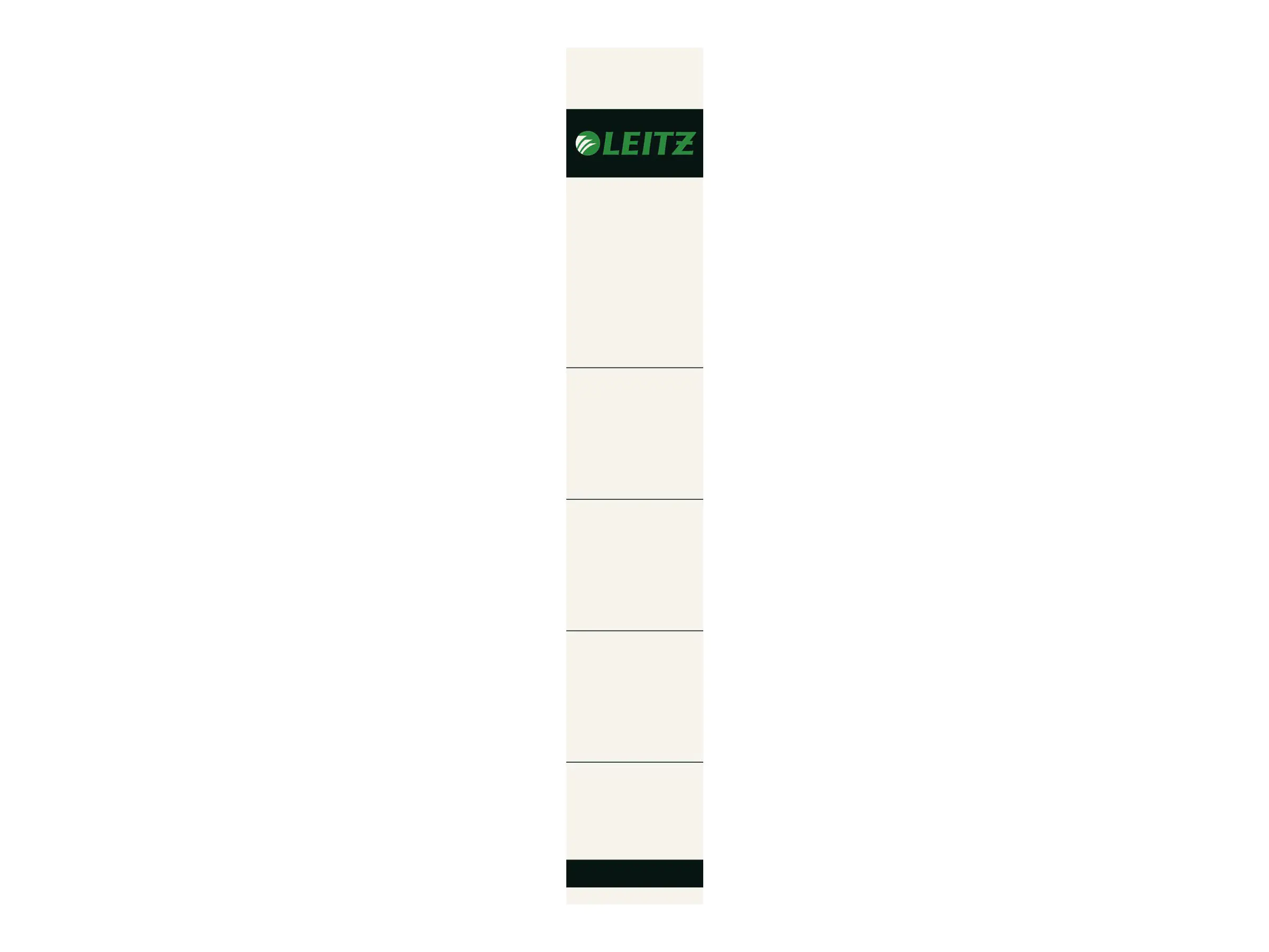 Leitz Einsteckrückenschild 16080085 kurz/schmal Karton gr 10 St./Pack.