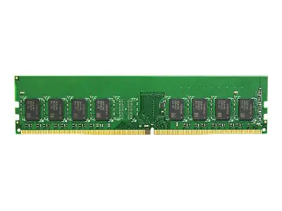 Synology - DDR4 - Modul - 4 GB - DIMM 288-PIN - 2666 MHz / PC4-21300 - 1.2 V - ungepuffert - non-ECC - für RackStation RS2418+, RS2418RP+, RS2818RP+