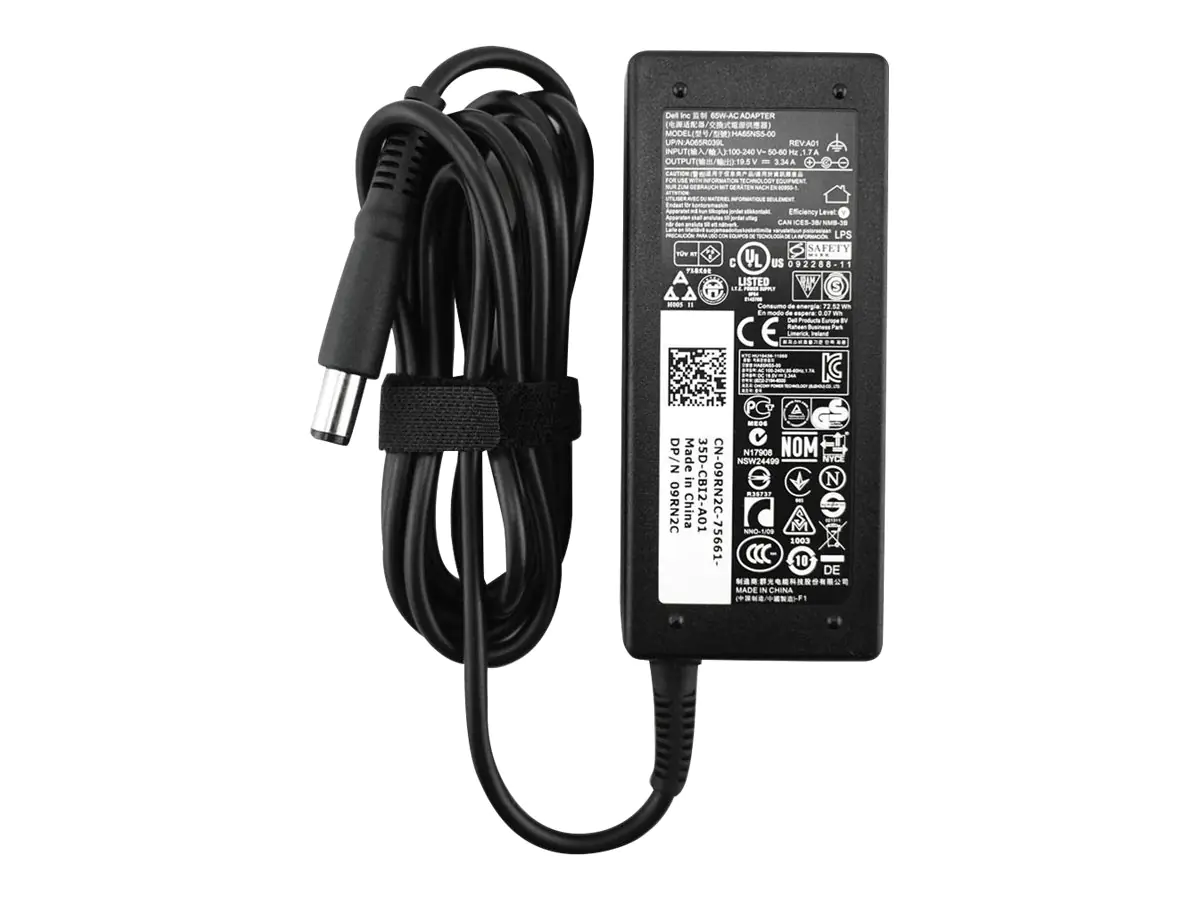Dell - Netzteil - 65 Watt - Europa - für Dell Latitude D400, D410, D500, D505, D600, D610, D800, D810, X300; Precision M20