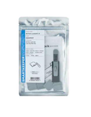 Smart Keeper SD04PKGY, Schnittstellenblockierung, SD card, Grau, Kunststoff, 1 Stück(e), Polybag