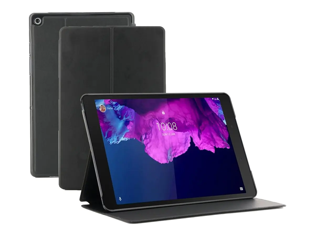 Mobilis RE.LIFE - Flip-Hülle für Tablet - Eco-Design, mit Flap - Schwarz - für Lenovo Tab P11 (2nd Gen) 068011