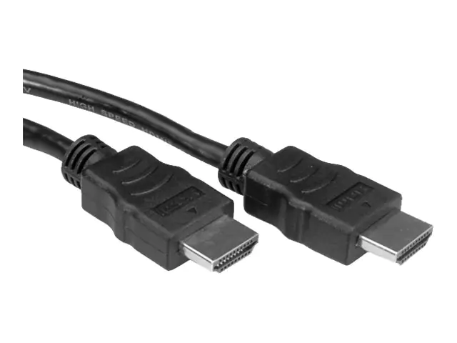 VALUE - HDMI-Kabel - HDMI männlich zu HDMI männlich - 10 m - abgeschirmt - Schwarz - geformt VALUE - HDMI-Kabel - HDMI männlich zu HDMI männlich - 10 m - abgeschirmt - Schwarz - geformt