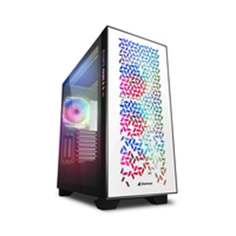 Sharkoon ELITE SHARK CA300H, Tower, PC, Weiß, ATX, EATX, micro ATX, Mini-ITX, Metall, Gehärtetes Glas, Gaming 4044951030422