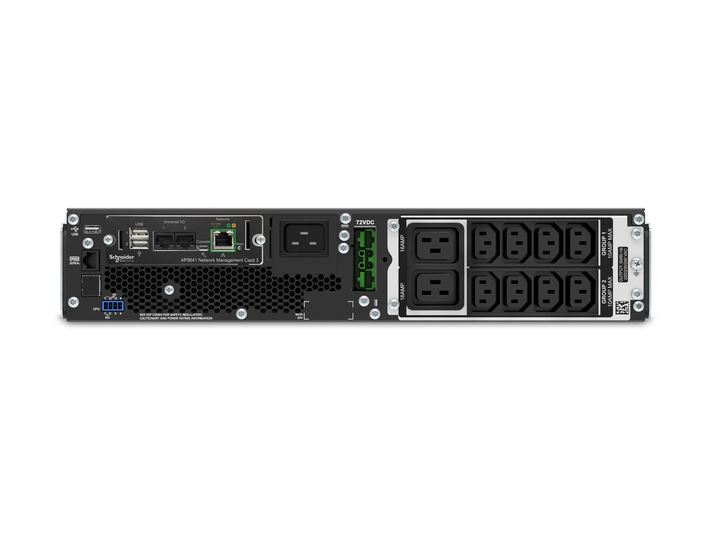 APC Smart-UPS SRT 2200VA RM - USV (in Rack montierbar/extern) SRT2200RMXLI-NC