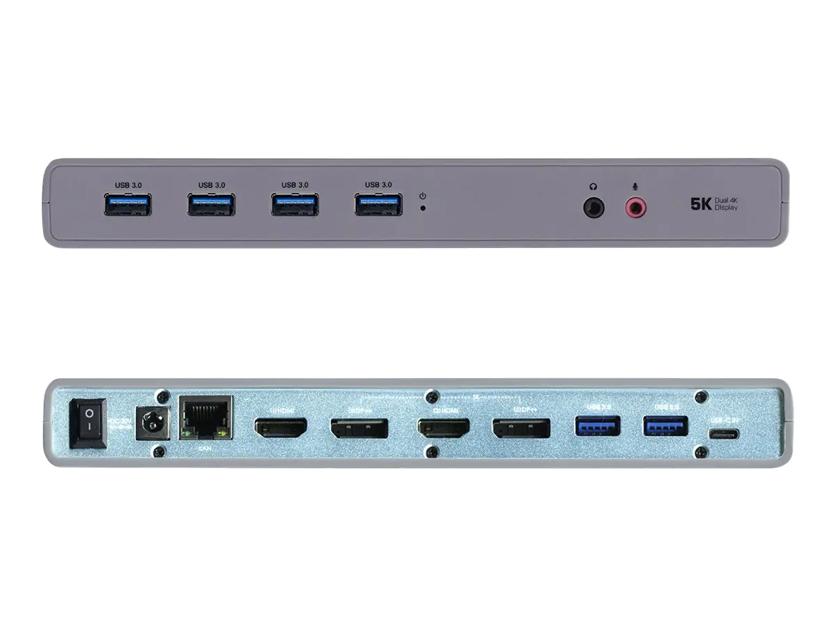 i-tec USB-C / USB-A 3.0 4K Dual Video Docking CADUAL4KDOCK