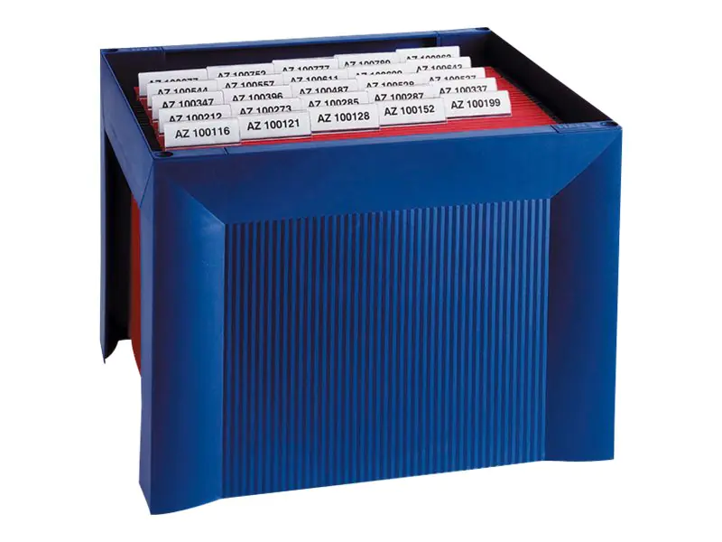 HAN Hängebox KARAT 1905-14 DIN A4 für 35Mappen blau