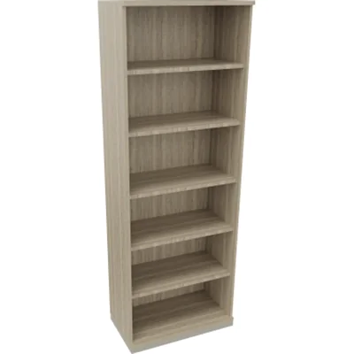 Regal 6OH B800xT442xH2221mm Silberaluminium/Eiche Natur Regal 6OH B800xT442xH2221mm Silberaluminium/Eiche Natur