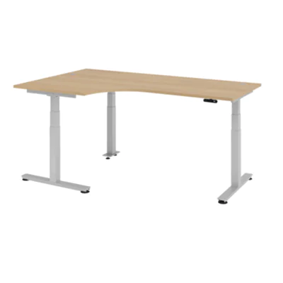 Hammerbacher Schreibtisch VXDSM82/E/S 200x120cm eiche Hammerbacher Schreibtisch VXDSM82/E/S 200x120cm eiche