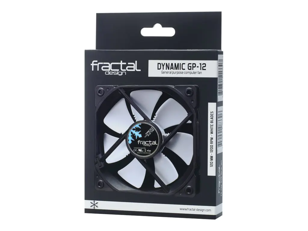 Fractal Design Dynamic GP-12 - Gehäuselüfter FD-FAN-DYN-X2-GP12-WT