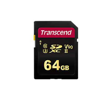 Transcend 700S - Flash-Speicherkarte - 64 GB - Video Class V90 / UHS-II U3 / Class10 - SDXC UHS-II Transcend 700S - Flash-Speicherkarte - 64 GB - Video Class V90 / UHS-II U3 / Class10 - SDXC UHS-II