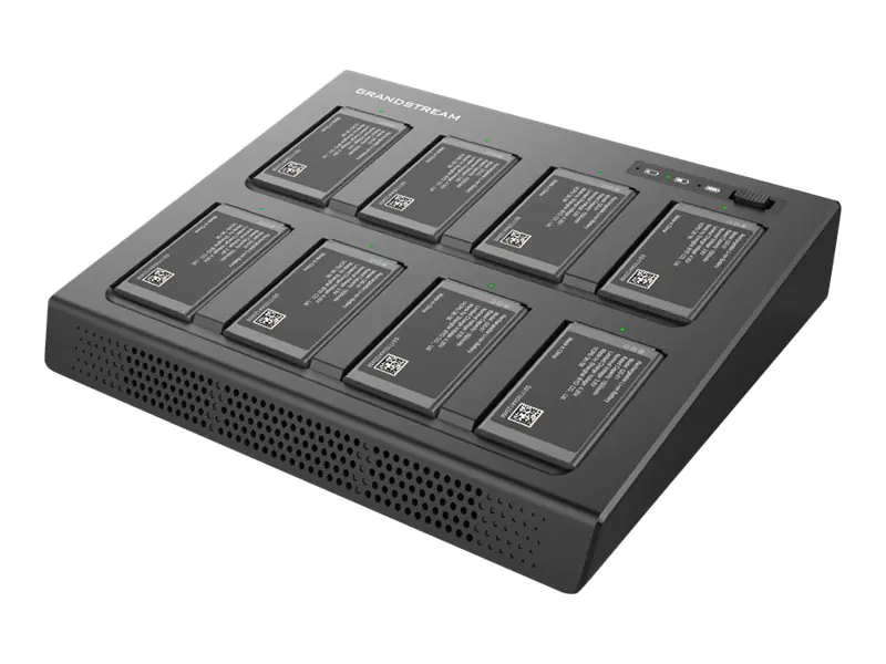 Grandstream GMC08 - Batterieladegerät + AC-Netzteil Grandstream GMC08 - Batterieladegerät + AC-Netzteil