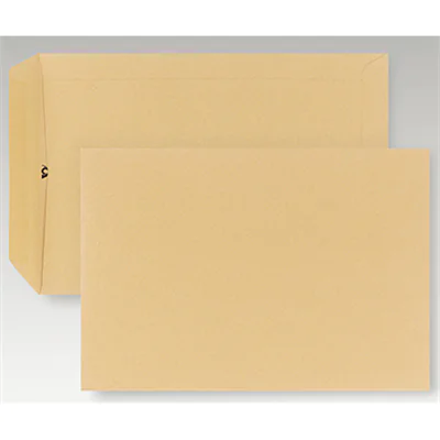 POSTHORN Versandtasche DIN B5 176 x 250 mm (B x H) ohne Fenster 90g/m² mit Selbstklebung Papier braun 500 St./Pack.