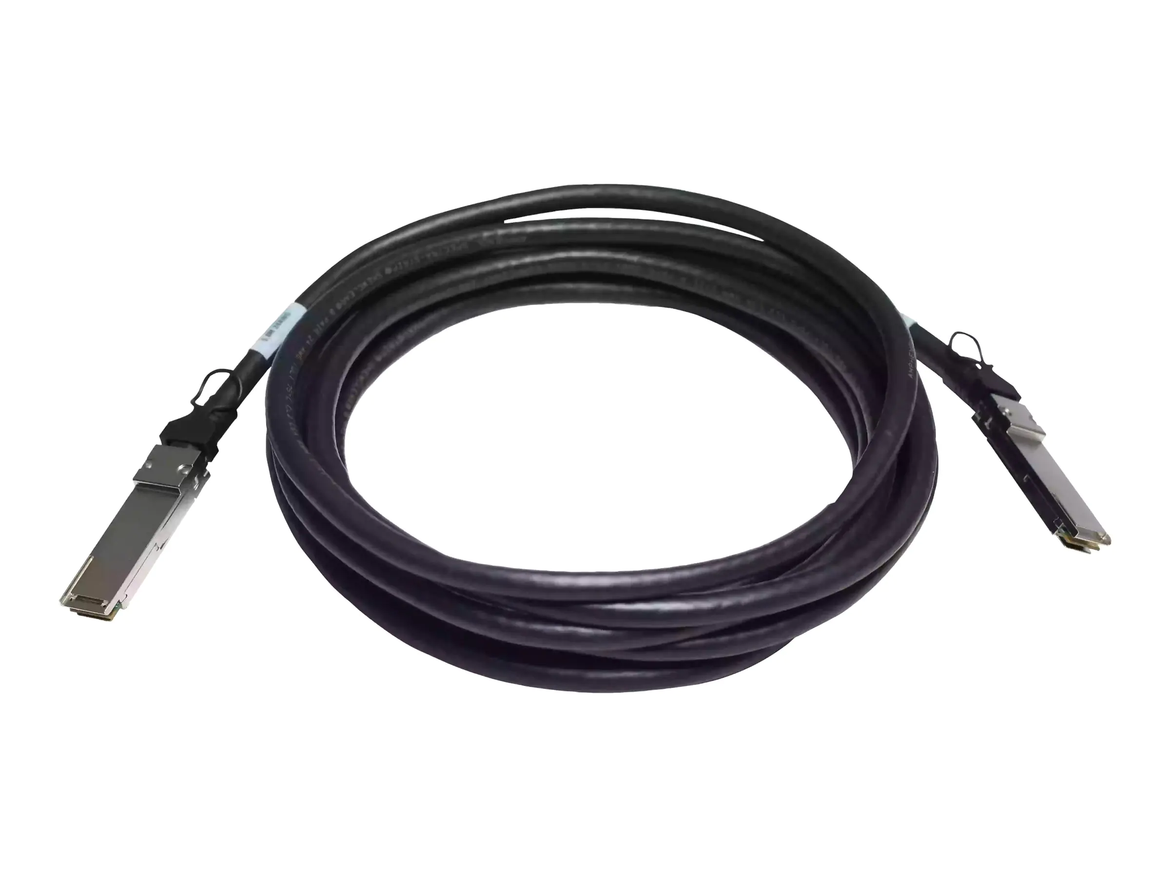 HPE X242 Direct Attach Copper Cable - Netzwerkkabel - QSFP+ zu QSFP+ - 5 m - für HPE Aruba 2930M 24, 8325-32C, 8325-48Y8C; CX 10000, 8360-12C V2, 8360-16Y2C V2