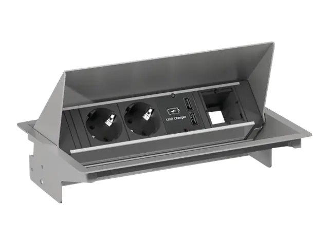 Bachmann CONEO - Steckdosenleiste - Eingabe, Eingang GST18 - Ausgangsanschlüsse: 2 (2 x USB, 2 x CEE 7/3) 900.406