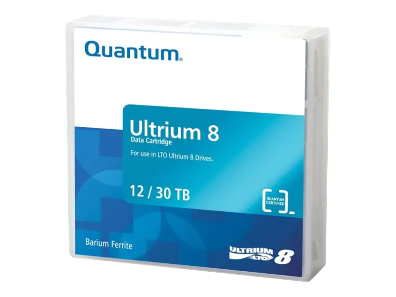 Quantum - LTO Ultrium WORM 8 - 12 TB / 30 TB - Grau, Brick Red Quantum - LTO Ultrium WORM 8 - 12 TB / 30 TB - Grau, Brick Red