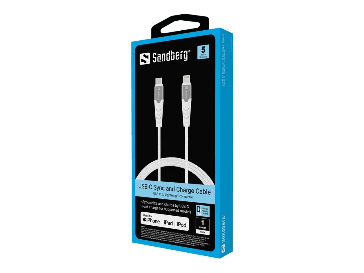 SANDBERG Lightning-Kabel - Lightning männlich 136-25