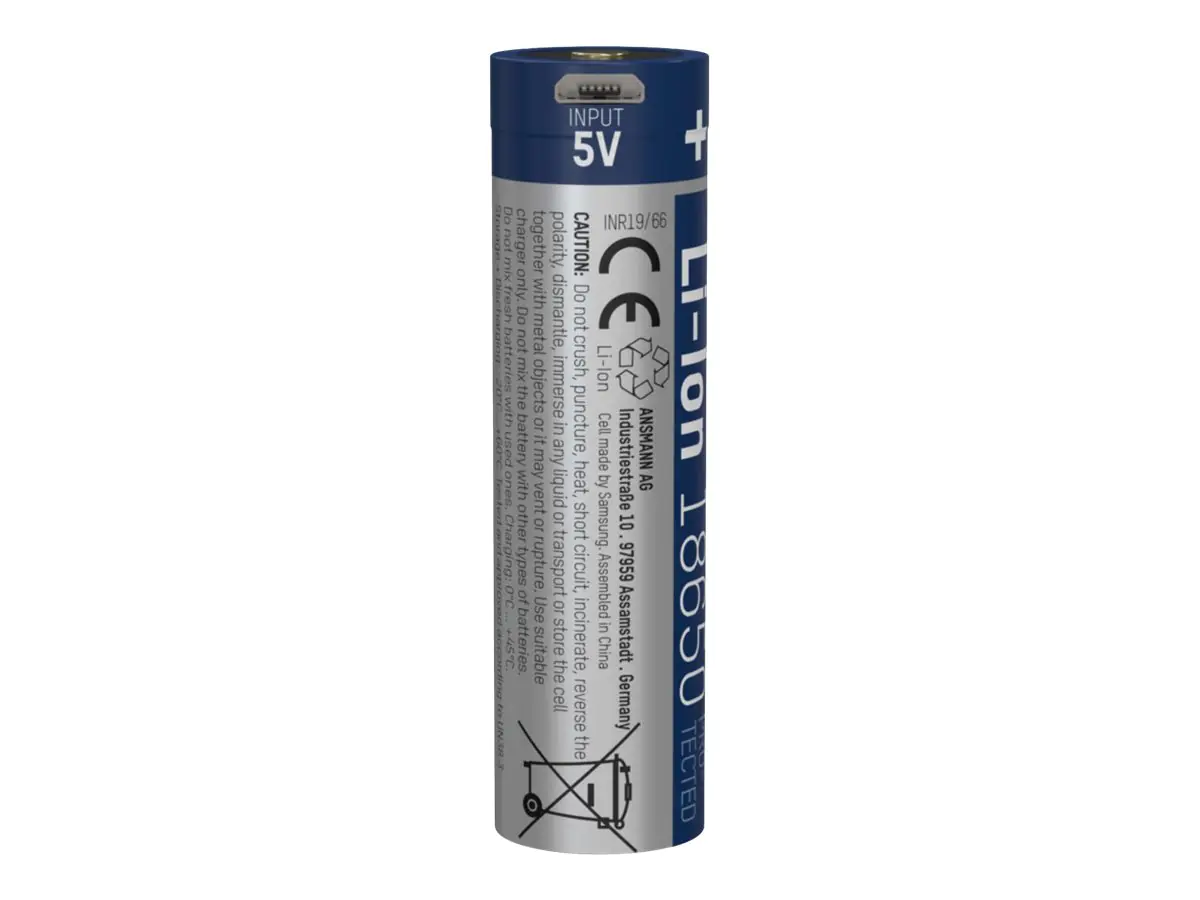 Ansmann Batterie 18650 - Li-Ion - 3400 mAh 1307-0003