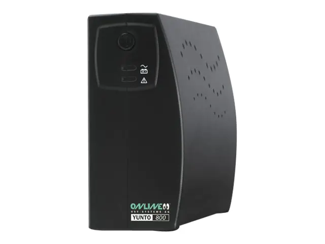 ONLINE Yunto 800 - USV - Wechselstrom 230 V - 480 Watt - 800 VA 9 Ah - USB - Ausgangsanschlüsse: 3