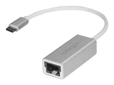 StarTech USB-C to Gigabit Ethernet Adapter - Aluminum - Thunderbolt 3 Port Compatible - USB Type C Network Adapter (US1GC30A) - Netzwerkadapter - USB-C - Gigabit Ethernet - Silber StarTech USB-C to Gigabit Ethernet Adapter - Aluminum - Thunderbolt 3 Port Compatible - USB Type C Network Adapter (US1GC30A) - Netzwerkadapter - USB-C - Gigabit Ethernet - Silber