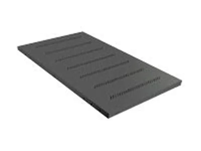 Triton Bottom Sheet - Rack - Regal - Schwarz - 1U - 48.3 cm (19")