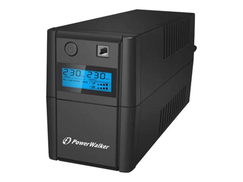 PowerWalker VI 650SE LCD/IEC, Line-Interaktiv, 0,65 kVA, 360 W, Sine, 170 V, 280 V 10120091