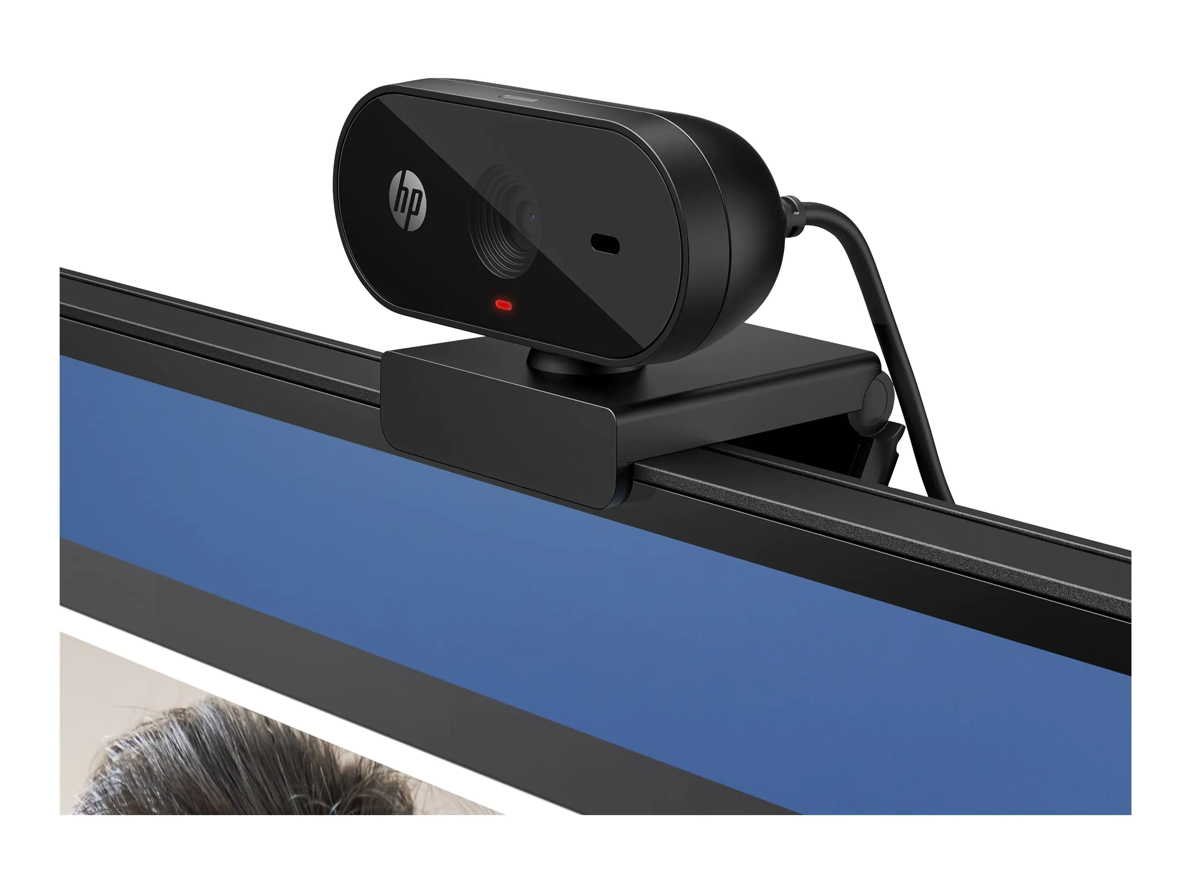 HP 320 - Webcam - Farbe - 1920 x 1080 - USB 53X26AA#ABB
