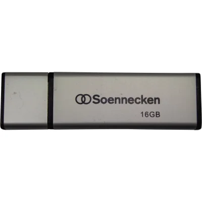 Soennecken USB-Stick 71613 2.0 16GB schwarz/silber Soennecken USB-Stick 71613 2.0 16GB schwarz/silber