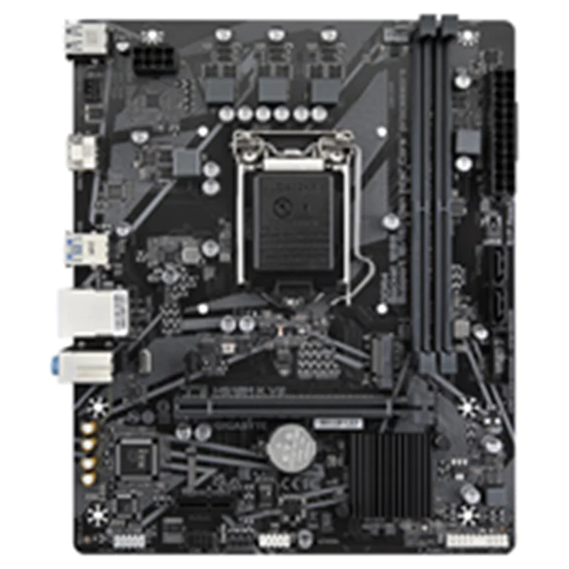 Gigabyte H510M K V2 (rev. 1.0) - 1.0 - Motherboard - micro ATX - LGA1200-Sockel - H470 Chipsatz - USB 3.2 Gen 1 - Gigabit LAN - Onboard-Grafik (CPU erforderlich) - HD Audio (8-Kanal)