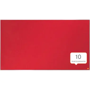 Nobo Notiztafel Impression Pro 1915421 69x122cm Filz rot Nobo Notiztafel Impression Pro 1915421 69x122cm Filz rot