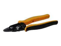 ASSMANN "Three times" Fiber Optic Stripper - Kabel-Abisolierzange - 16 cm - Schwarz, RAL 9005