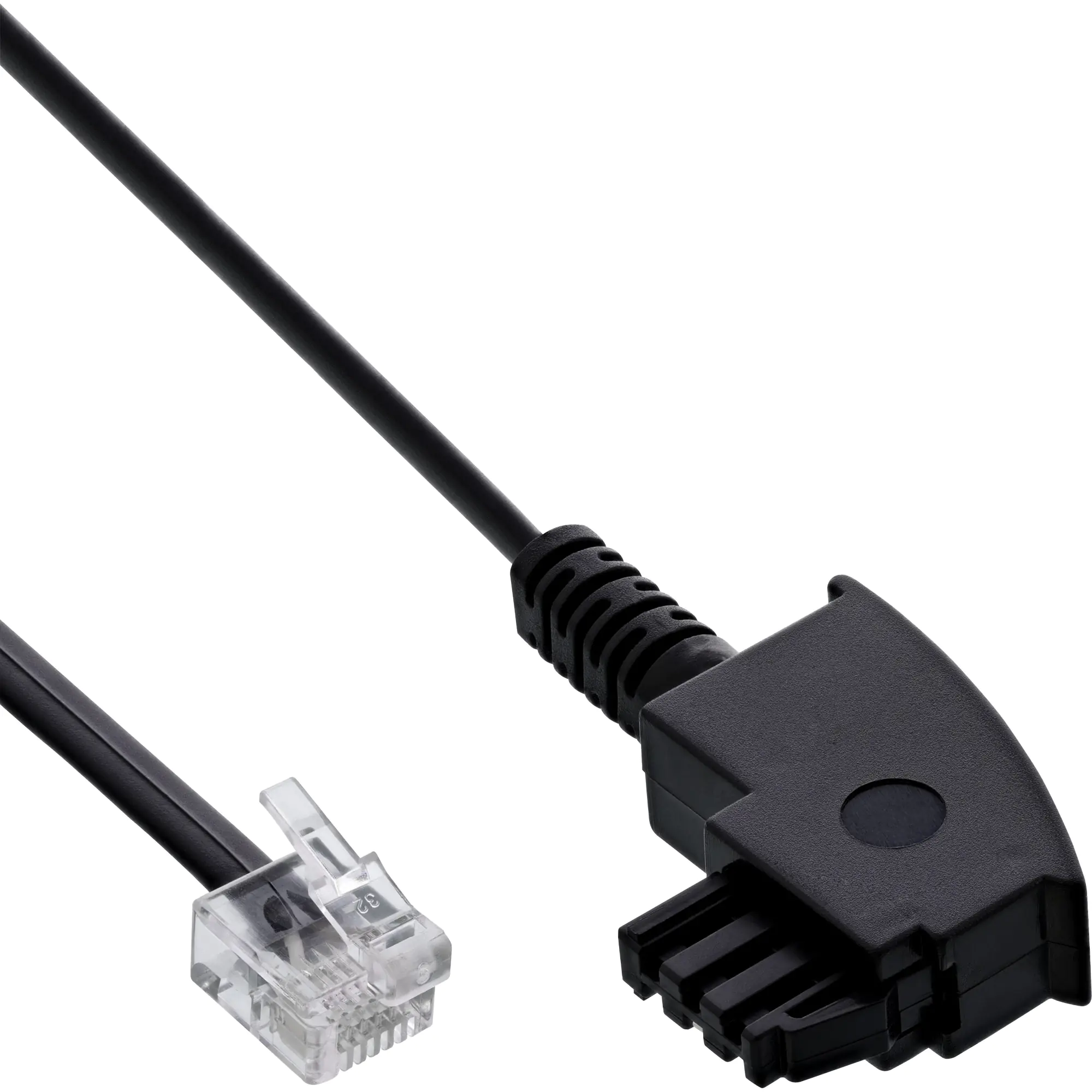 InLine TAE-F Kabel für DSL Splitter - TAE-F an Western 6/2 DEC - 15 m 18615