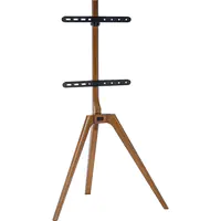 InLine woodstand TV-Standfuss Dreibein für LED-TV 45"-65" 114-165cm max