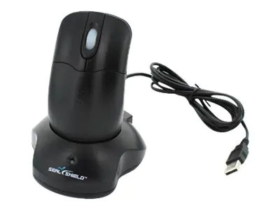 Seal Shield Silver Storm Waterproof Encrypted - Maus - optisch - 3 Tasten - kabellos - 2.4 GHz - kabelloser Empfänger (USB) STM042WE