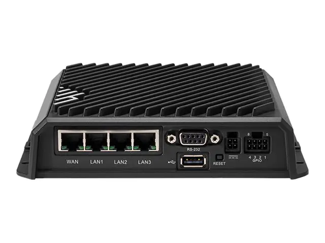 CradlePoint R1900-5GB - Wireless Router - WWAN 4-Port-Switch - 1GbE - Wi-Fi 6 - LTE, Bluetooth - Dual-Band - 5G - mit 1 Jahr NetCloud Mobile Performance Essentials Plan