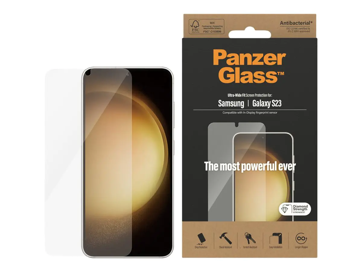 PanzerGlass Bildschirmschutz für Handy - Glas