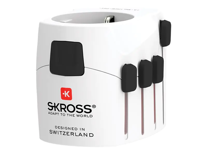 SKROSS World Adapter Pro - Adapter für Power Connector - Typ C, Typ F/E (R) 1103145