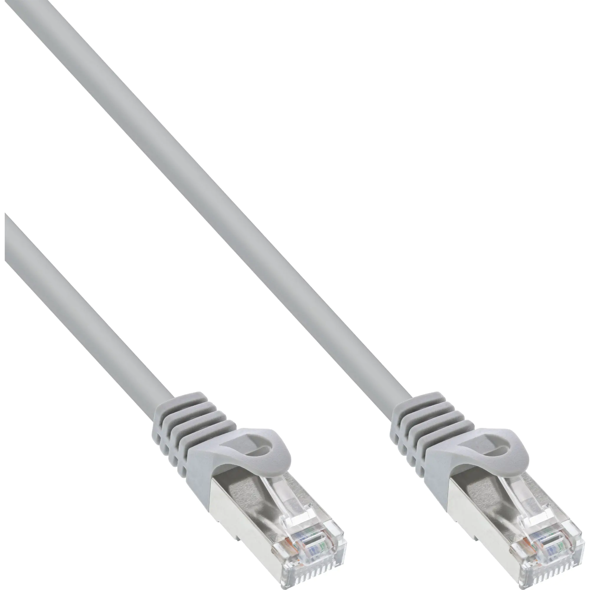 InLine 300er B-Pack Patchkabel - SF/UTP - Cat.5e - grau - 0,25m B-72522