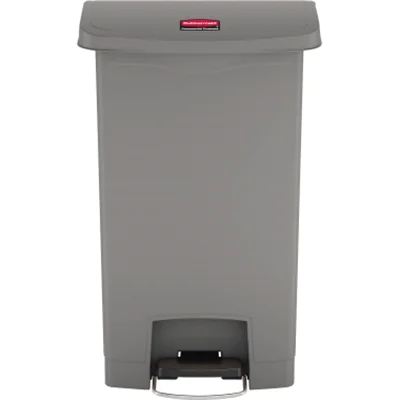 Rubbermaid Tretabfalleimer Slim Jim 1883602 Kunststoff 50l grau Rubbermaid Tretabfalleimer Slim Jim 1883602 Kunststoff 50l grau
