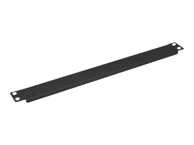 VALUE - Blindabdeckung - Schwarz, RAL 9005 - 1U - 48.3 cm (19")