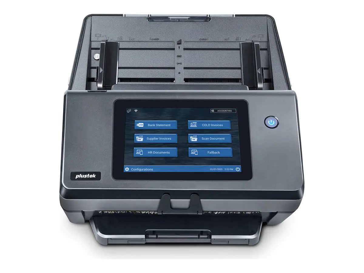 Plustek eScan A450 Pro - Dokumentenscanner - Dual-CIS - Duplex - 244 x 5080 mm - 600 dpi x 600 dpi - bis zu 60 Seiten/Min. (einfarbig) 0323