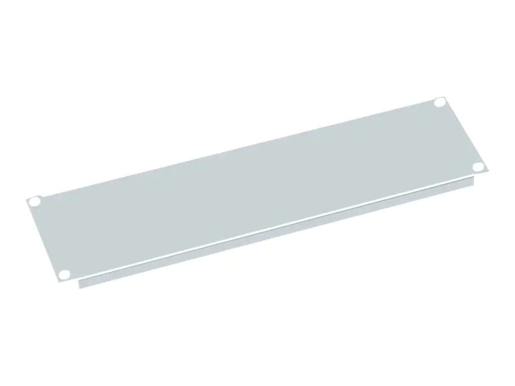 VALUE - Blindabdeckung - Hellgrau, RAL 7035 - 3U - 48.3 cm (19")