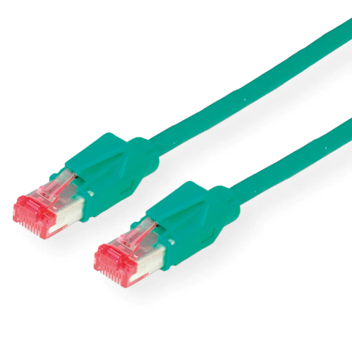 Dätwyler - Patch-Kabel - RJ-45 (M) zu RJ-45 (M) - 3 m - SSTP-Kabel - CAT 6 - halogenfrei - grün Dätwyler - Patch-Kabel - RJ-45 (M) zu RJ-45 (M) - 3 m - SSTP-Kabel - CAT 6 - halogenfrei - grün