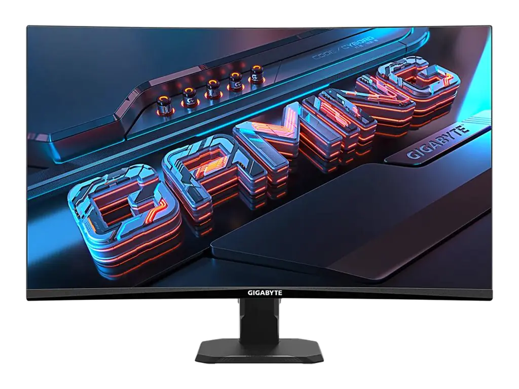 Gigabyte GS27FC - LED-Monitor - Gaming - gebogen - 68.6 cm (27") - 1920 x 1080 Full HD (1080p) @ 180 Hz - SS VA - 250 cd/m² - 3000:1 - 1 ms - 2xHDMI, DisplayPort Gigabyte GS27FC - LED-Monitor - Gaming - gebogen - 68.6 cm (27") - 1920 x 1080 Full HD (1080p) @ 180 Hz - SS VA - 250 cd/m² - 3000:1 - 1 ms - 2xHDMI, DisplayPort